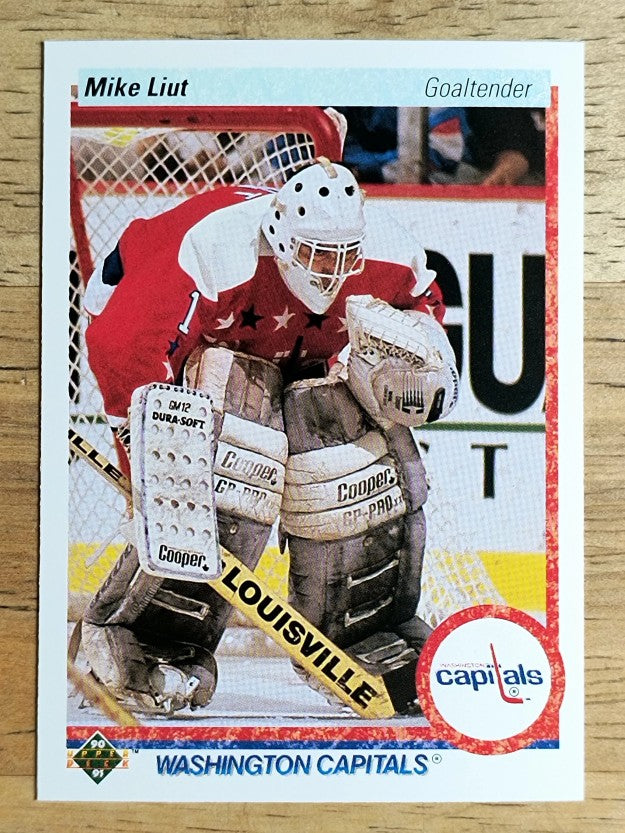 1990-91 Upper Deck #127 Mike Liut