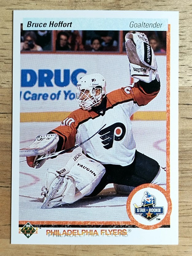 1990-91 Upper Deck #135 Bruce Hoffort RC