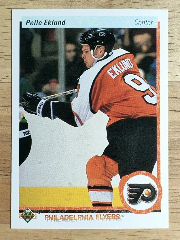 1990-91 Upper Deck #138 Pelle Eklund