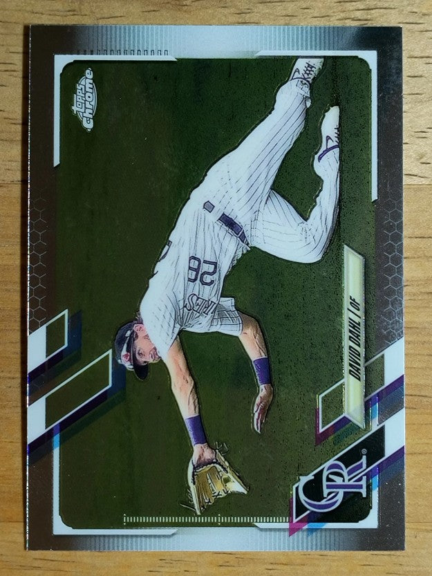 2021 Topps Chrome #179 David Dahl