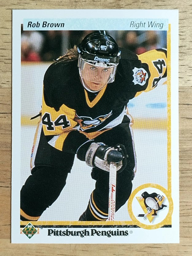 1990-91 Upper Deck #142 Rob Brown