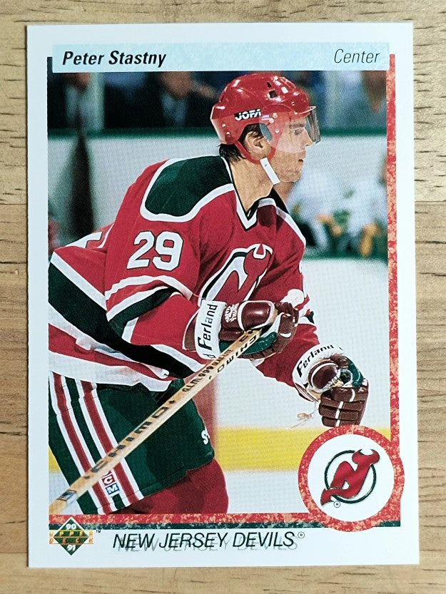 1990-91 Upper Deck #163 Peter Stastny