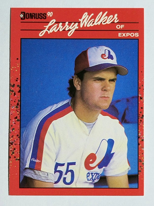 1990 Donruss #578 Larry Walker RC