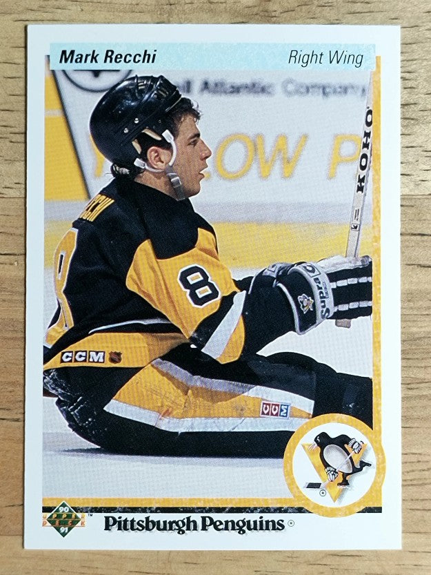 1990-91 Upper Deck #178 Mark Recchi RC