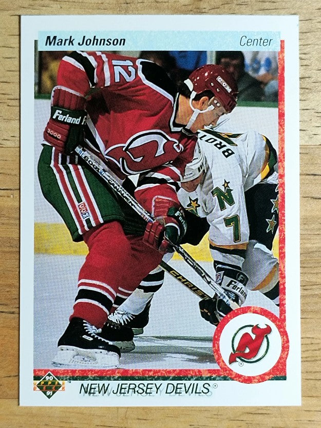 1990-91 Upper Deck #180 Mark Johnson