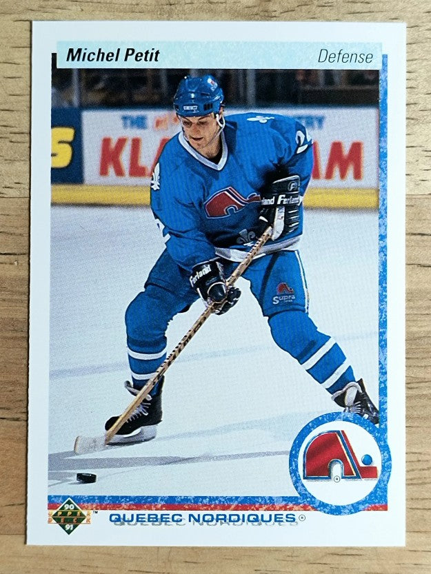 1990-91 Upper Deck #181 Michel Petit