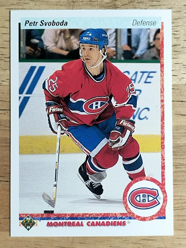 1990-91 Upper Deck #193 Petr Svoboda