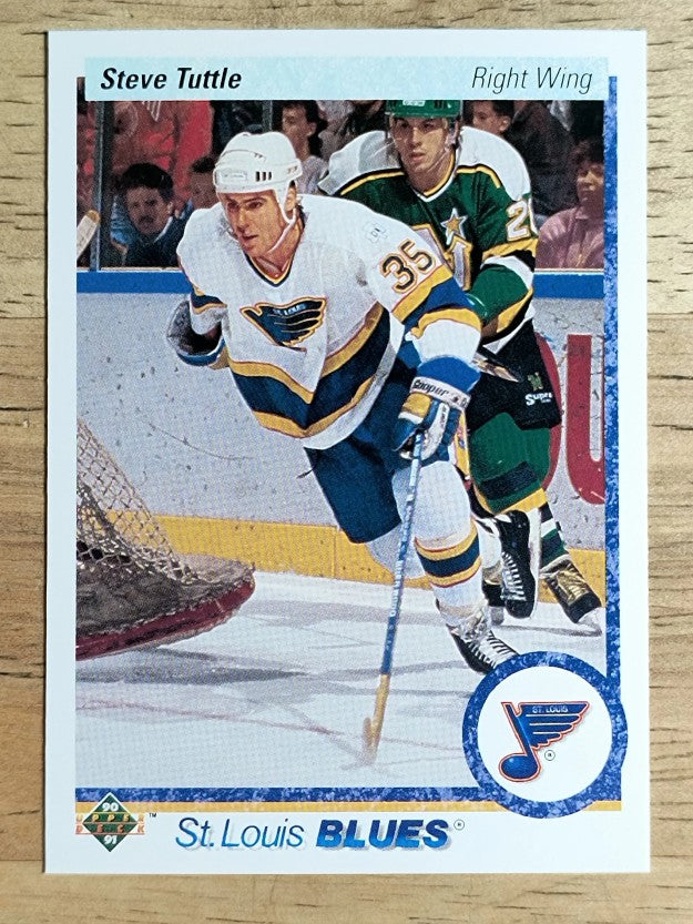 1990-91 Upper Deck #195 Steve Tuttle