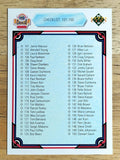 1990-91 Upper Deck #200 Checklist 101-200