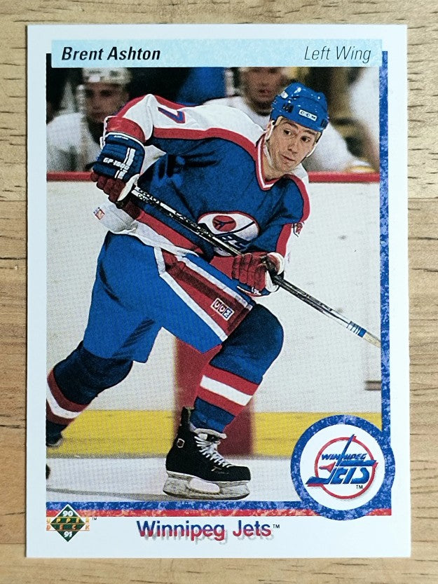 1990-91 Upper Deck #220 Brent Ashton
