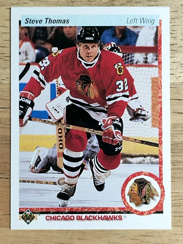1990-91 Upper Deck #221 Steve Thomas