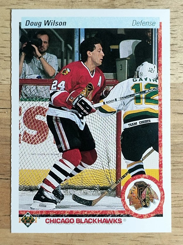 1990-91 Upper Deck #223 Doug Wilson