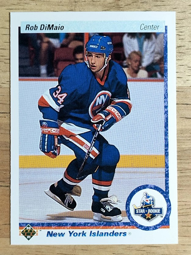 1990-91 Upper Deck #225 Rob DiMaio RC