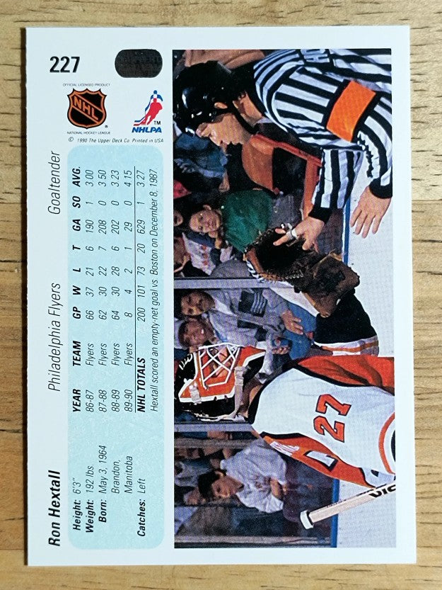1990-91 Upper Deck #227 Ron Hextall