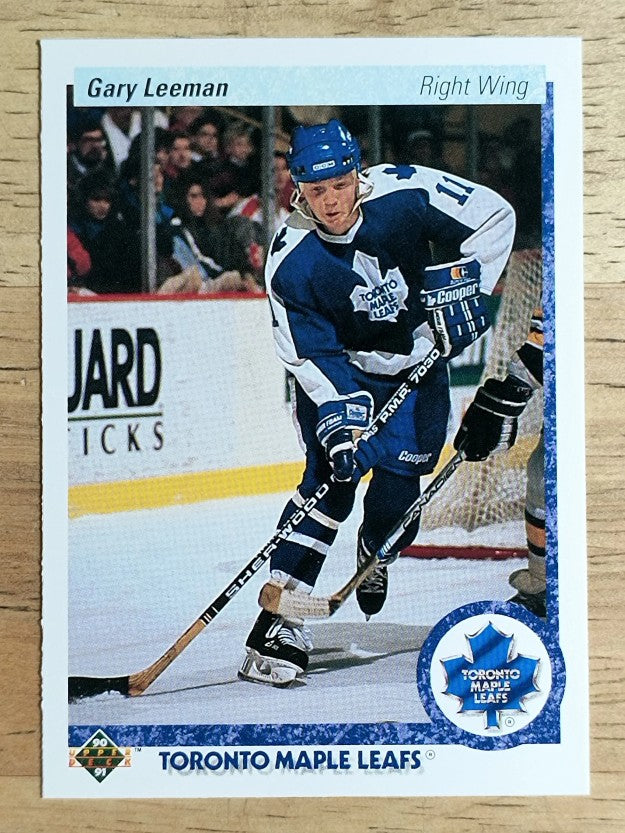 1990-91 Upper Deck #243 Gary Leeman