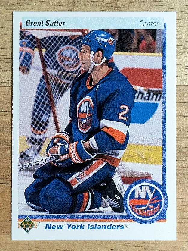 1990-91 Upper Deck #249 Brent Sutter