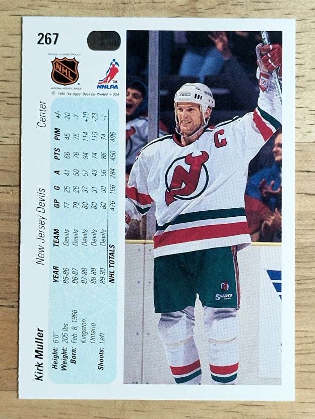 1990-91 Upper Deck #267 Kirk Muller