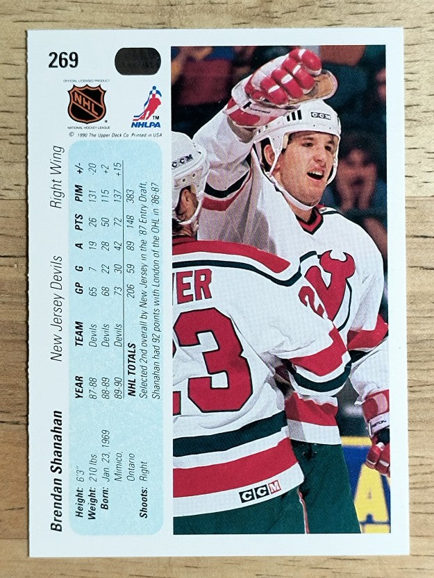 1990-91 Upper Deck #269 Brendan Shanahan