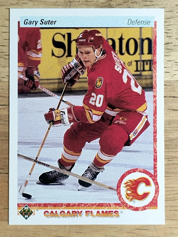 1990-91 Upper Deck #273 Gary Suter