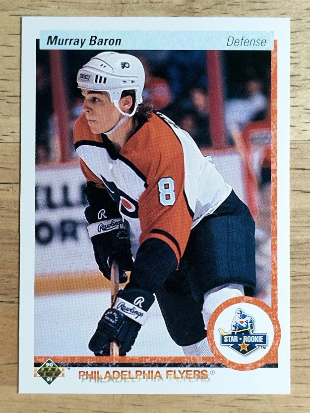 1990-91 Upper Deck #275 Murray Baron RC
