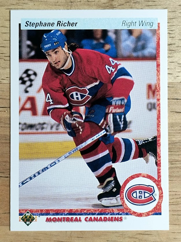 1990-91 Upper Deck #276 Stephane Richer