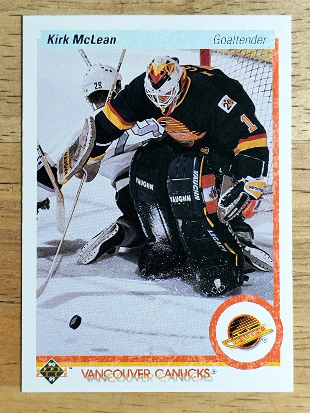 1990-91 Upper Deck #278 Kirk McLean