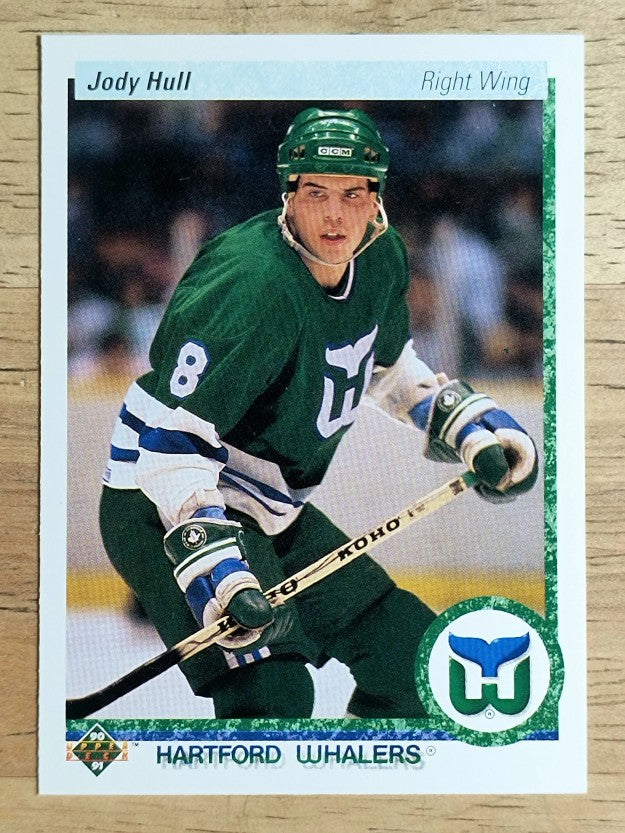 1990-91 Upper Deck #322 Jody Hull RC