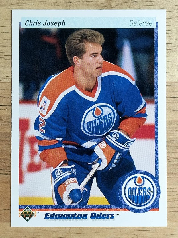 1990-91 Upper Deck #323 Chris Joseph RC