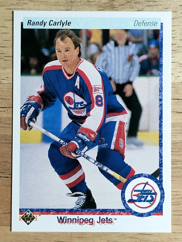 1990-91 Upper Deck #331 Randy Carlyle
