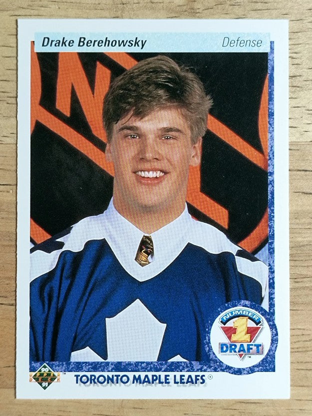 1990-91 Upper Deck #361 Drake Berehowsky RC