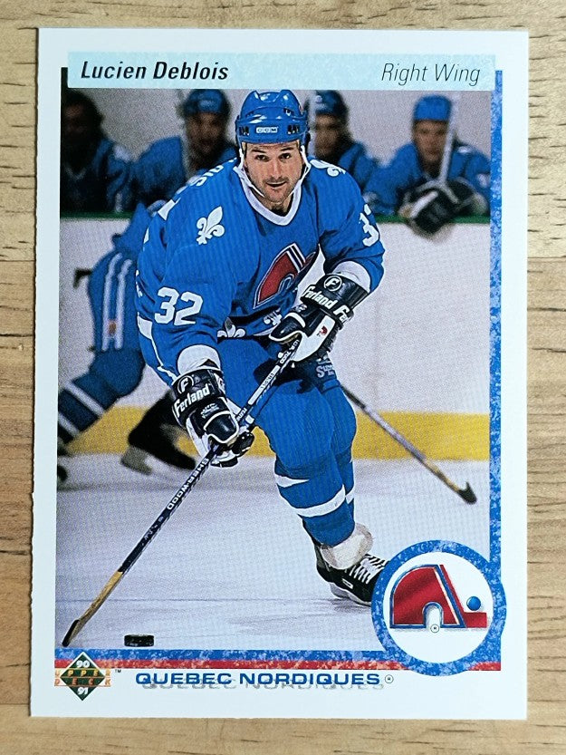 1990-91 Upper Deck #363 Lucien DeBlois