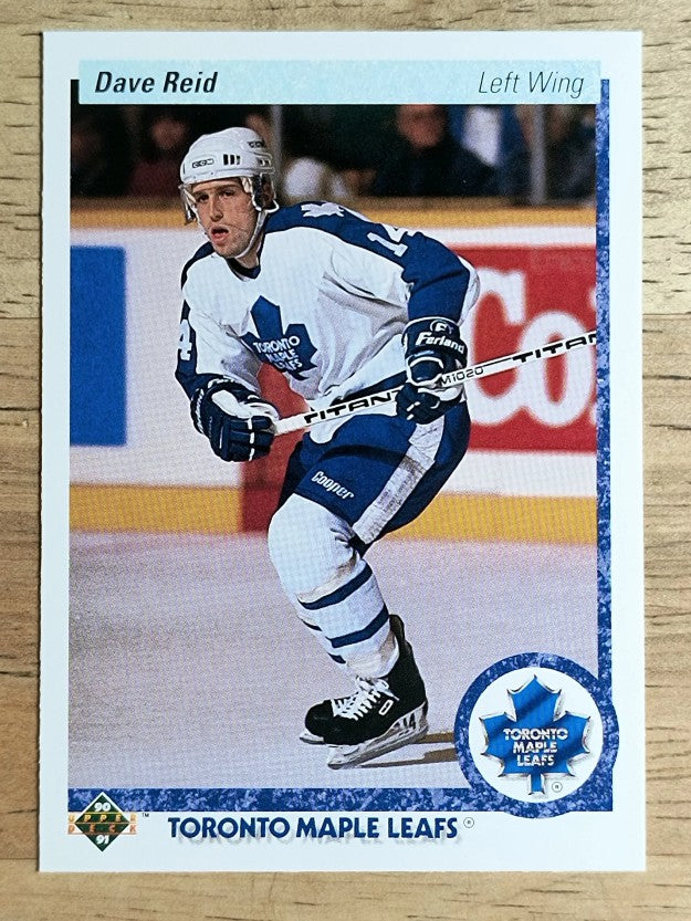 1990-91 Upper Deck #364 Dave Reid RC