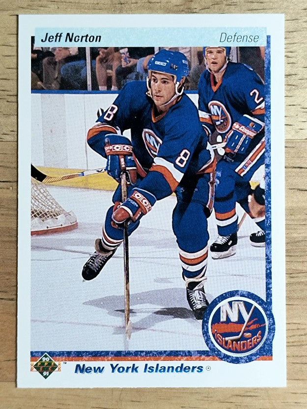 1990-91 Upper Deck #386 Jeff Norton