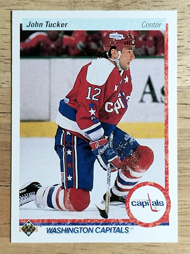 1990-91 Upper Deck #387 John Tucker