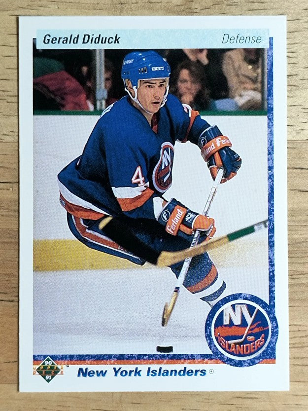 1990-91 Upper Deck #390 Gerald Diduck