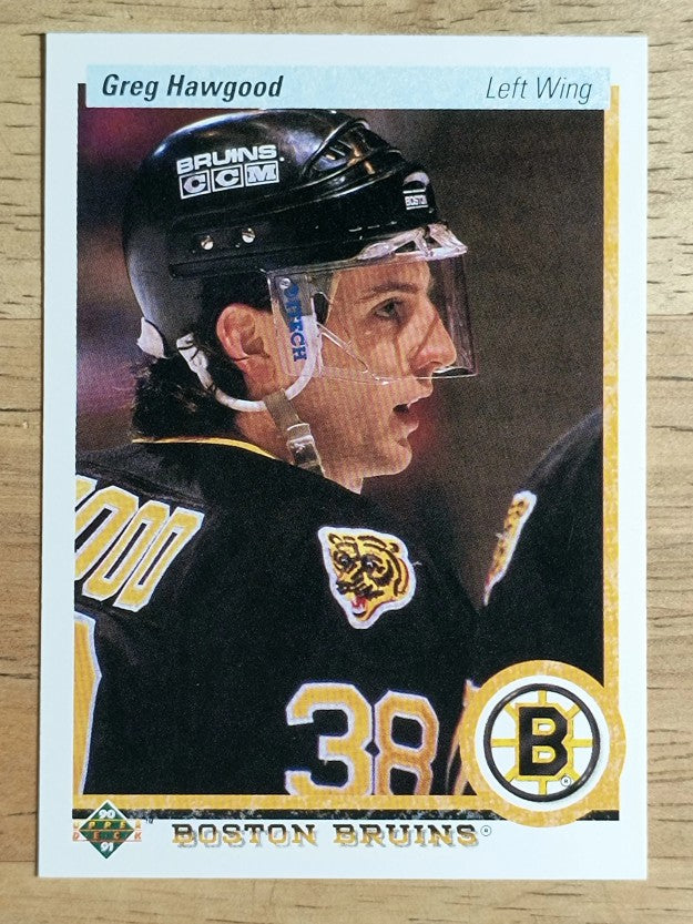 1990-91 Upper Deck #391 Greg Hawgood