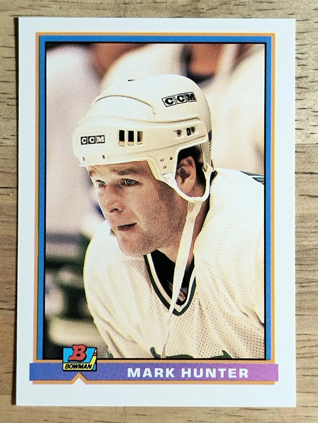 1991-92 Bowman #9 Mark Hunter