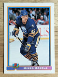 1991-92 Bowman #36 Mikko Makela