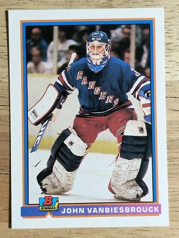 1991-92 Bowman #68 John Vanbiesbrouck