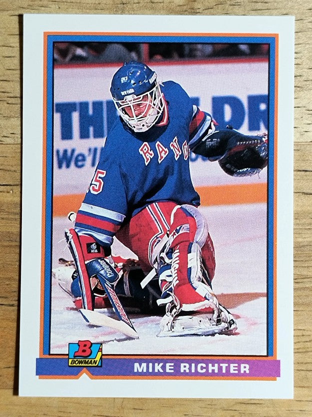 1991-92 Bowman #70 Mike Richter