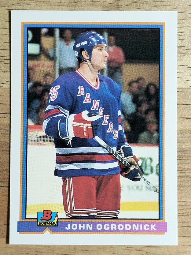 1991-92 Bowman #71 John Ogrodnick