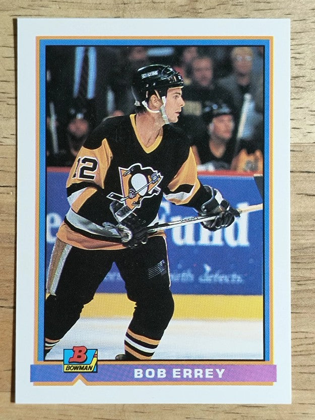 1991-92 Bowman #85 Bob Errey
