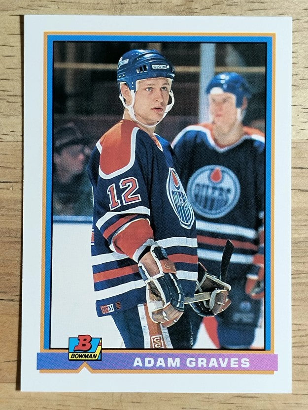 1991-92 Bowman #97 Adam Graves