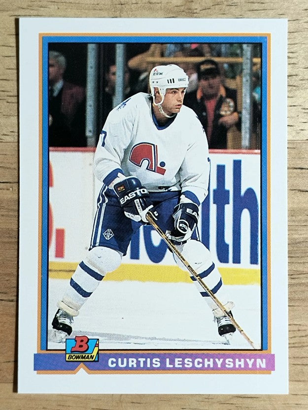 1991-92 Bowman #142 Curtis Leschyshyn
