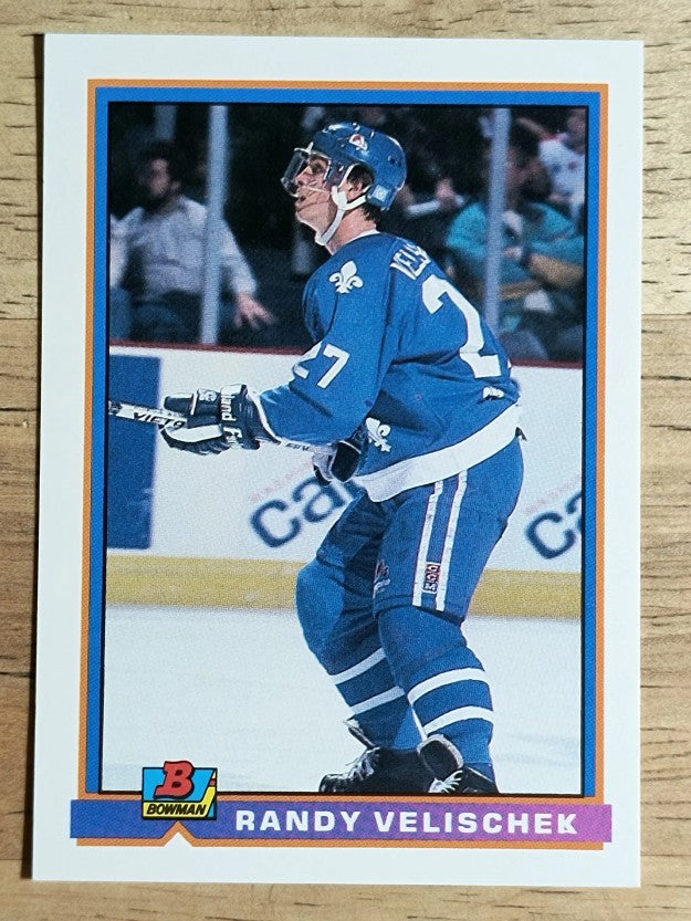 1991-92 Bowman #152 Randy Velischek