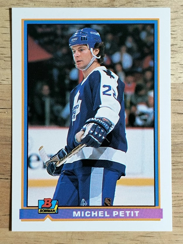 1991-92 Bowman #158 Michel Petit