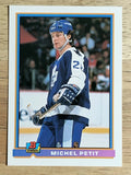 1991-92 Bowman #158 Michel Petit