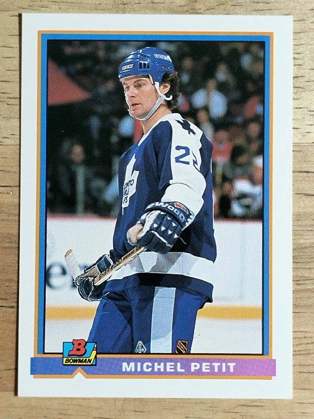 1991-92 Bowman #158 Michel Petit