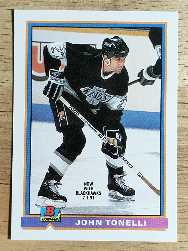 1991-92 Bowman #175 John Tonelli