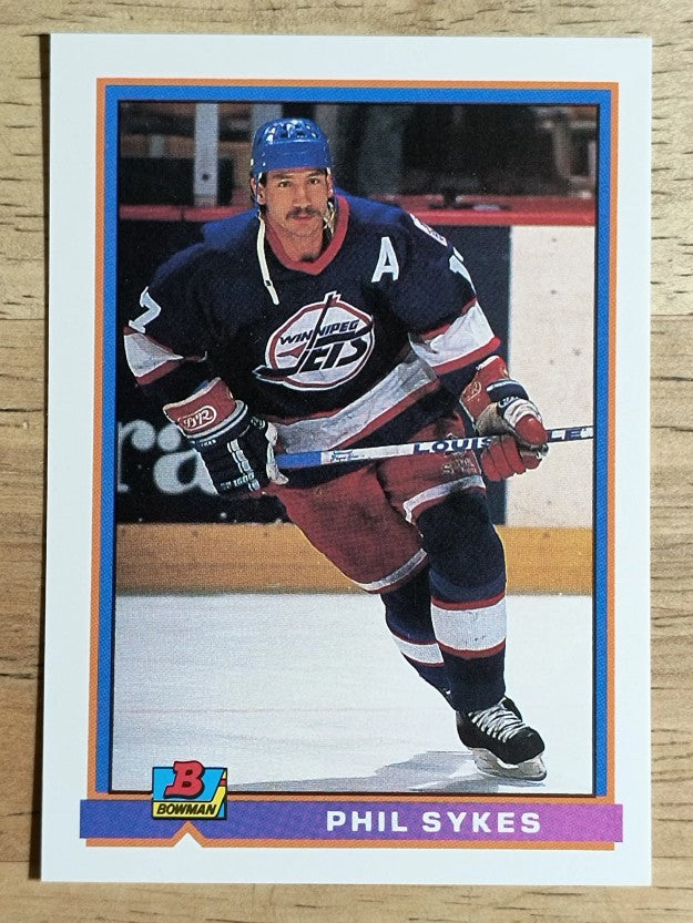 1991-92 Bowman #194 Phil Sykes